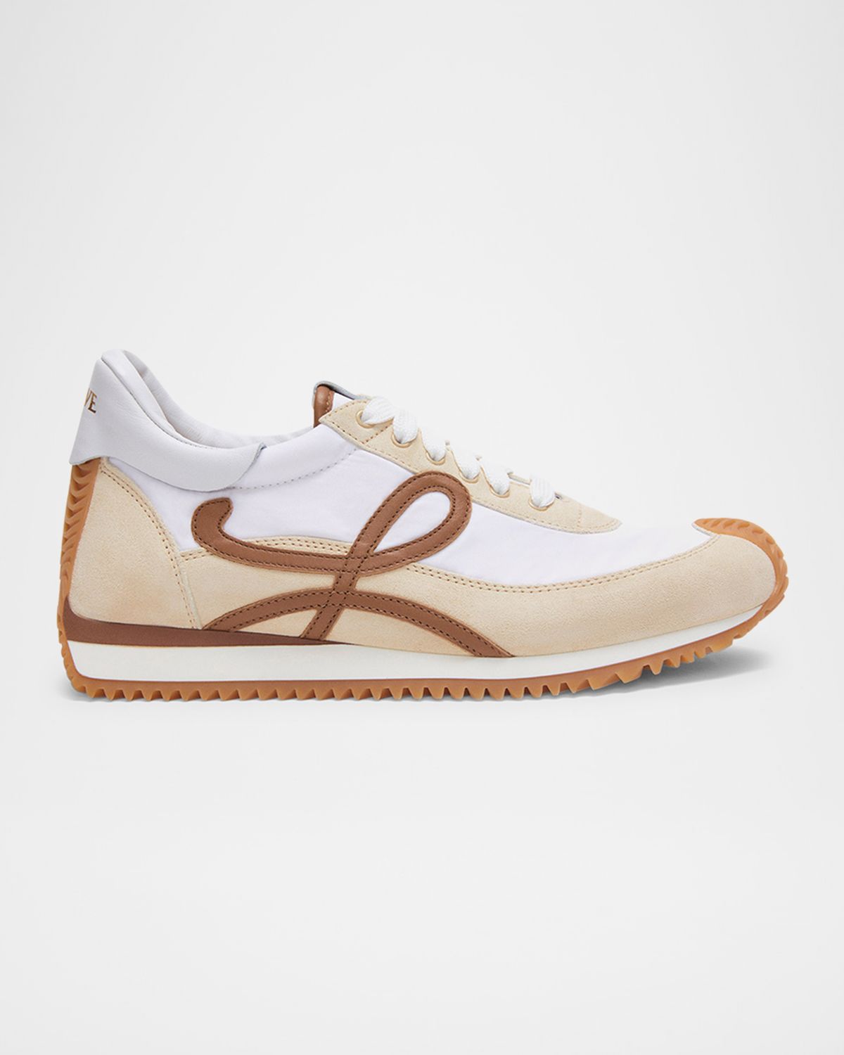 Loewe Flow Runner Suede and Leather Sneakers | Thumbnail 5 Loewe Flow Runner Suede and Leather Sneakers | Thumbnail 5