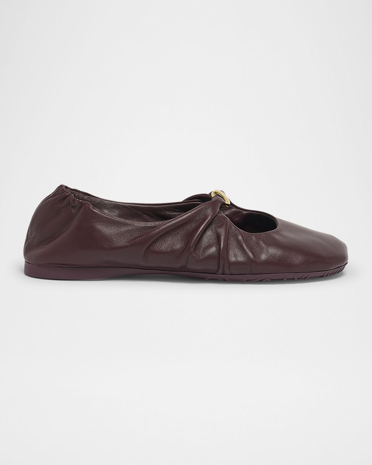 Loewe Pebble Soft Leather Ballerina Flats | Thumbnail 7