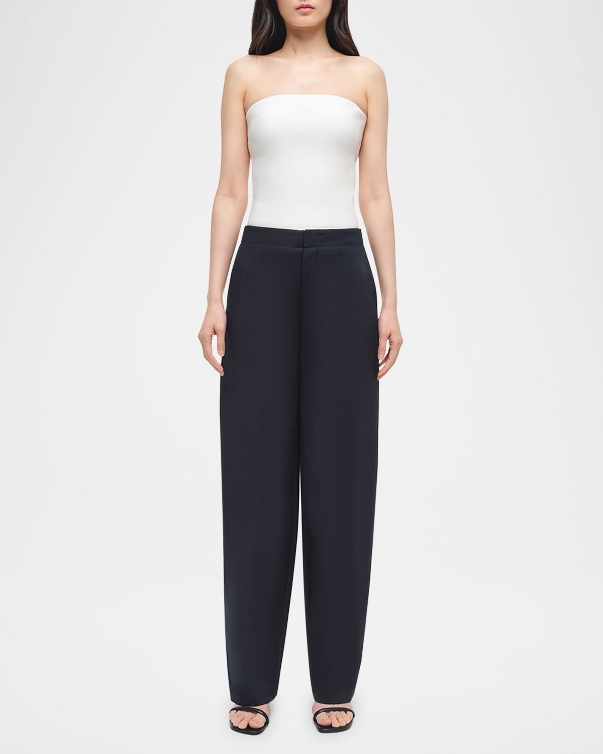 SIMKHAI Walden Curved-Leg Pants