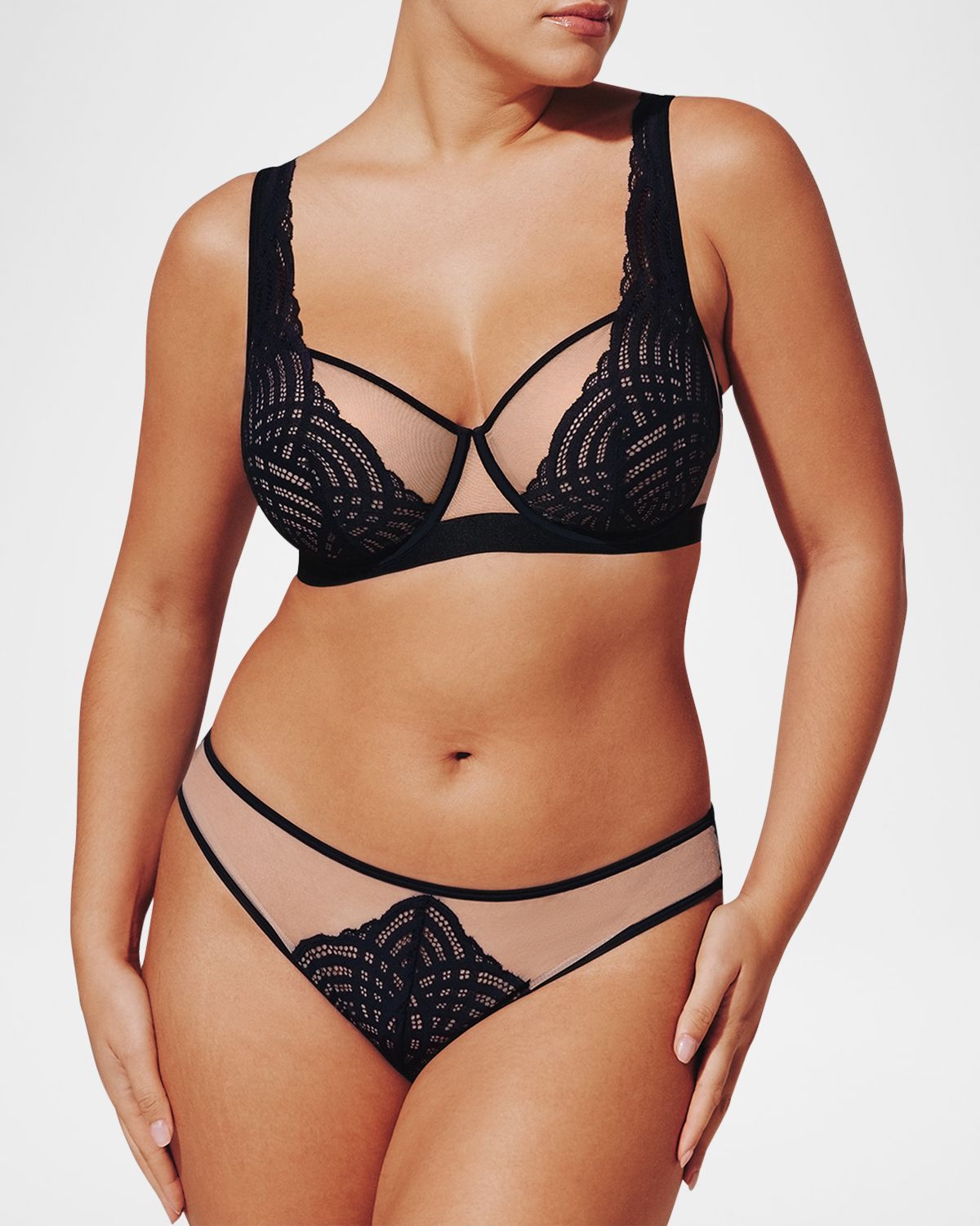 ThirdLove Deco Lace Unlined Bra