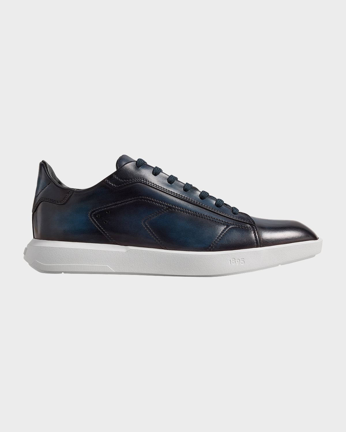 Berluti Men 's Stellar Leather Low-Top Sneakers
