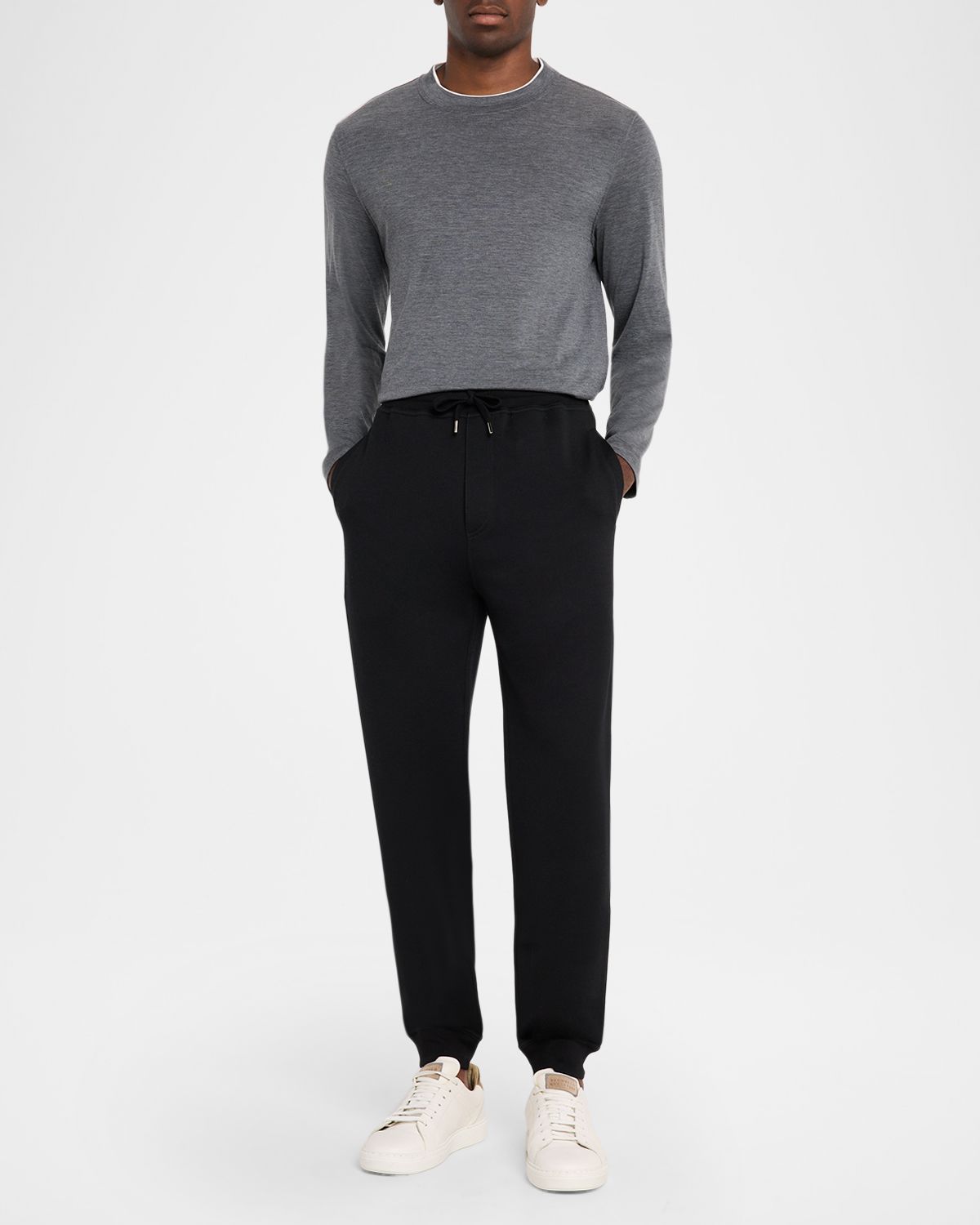 Brunello Cucinelli Men 's Slim Drawstring Sweatpants