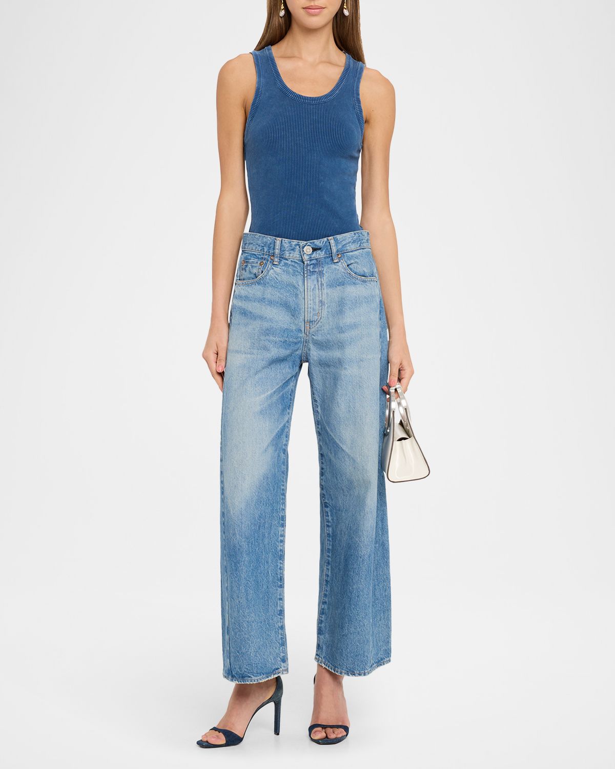 MOUSSY VINTAGE Bayard Side-Line Cocoon Jeans