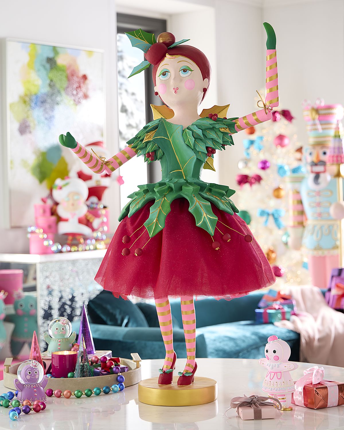 Glitterville Meri Beri 36" Christmas Display Figure | Thumbnail 4 Glitterville Meri Beri 36" Christmas Display Figure | Thumbnail 4