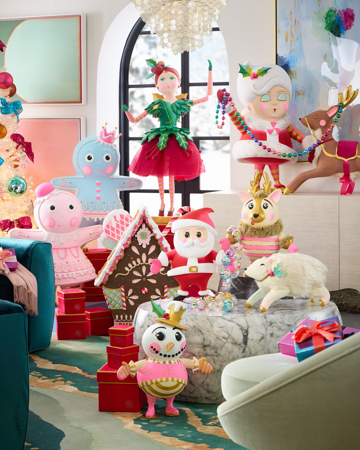 Glitterville Baby Papa Noel Tabletop Christmas Decoration