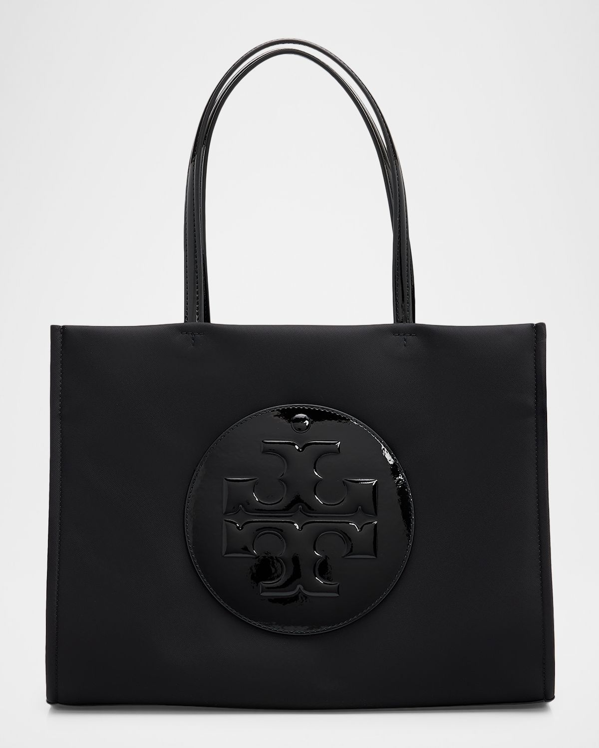 Tory Burch Ella Medium Patent Nylon Tote Bag