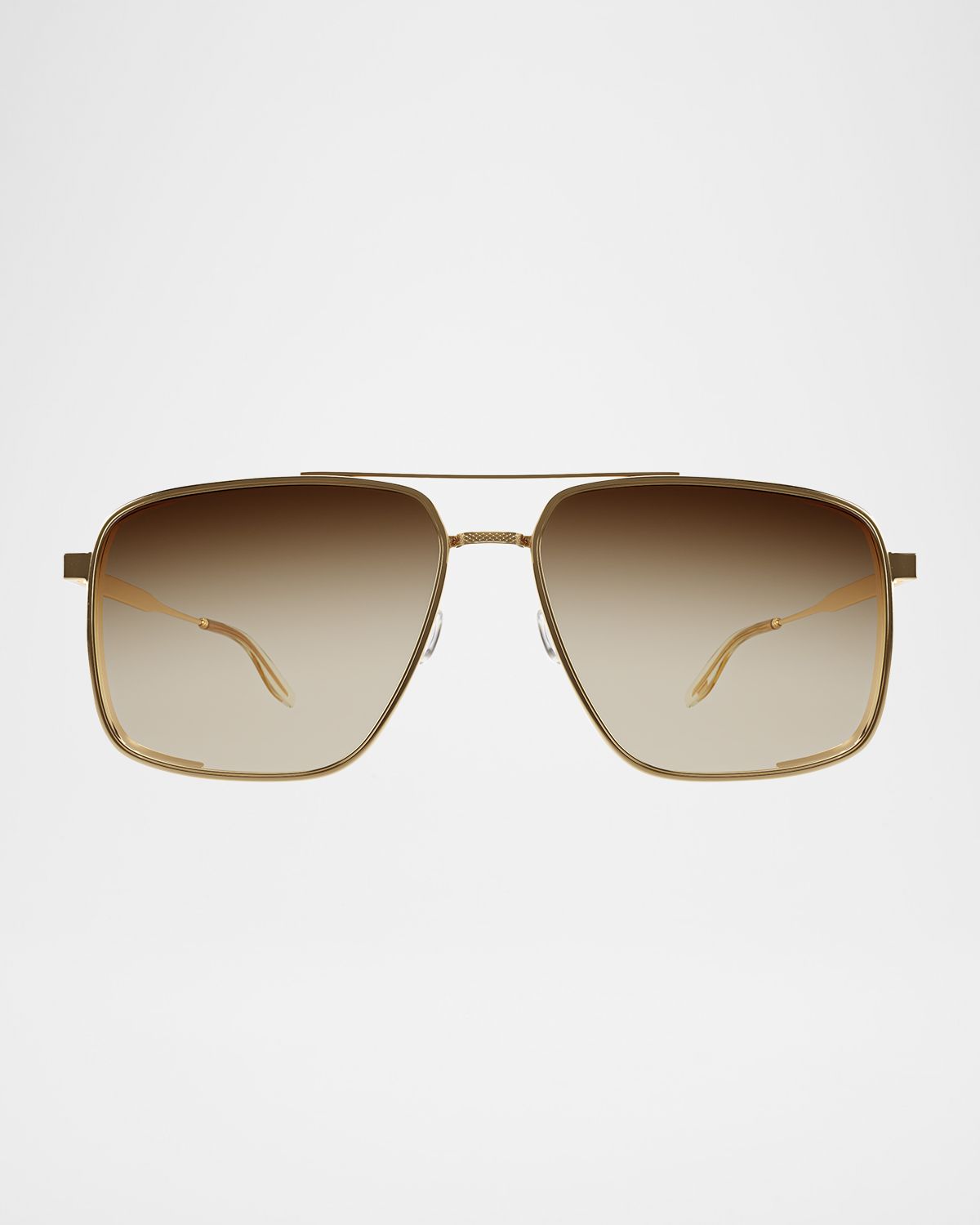 Barton Perreira x 007 Men 's Scaramanga Titanium Aviator Sunglasses