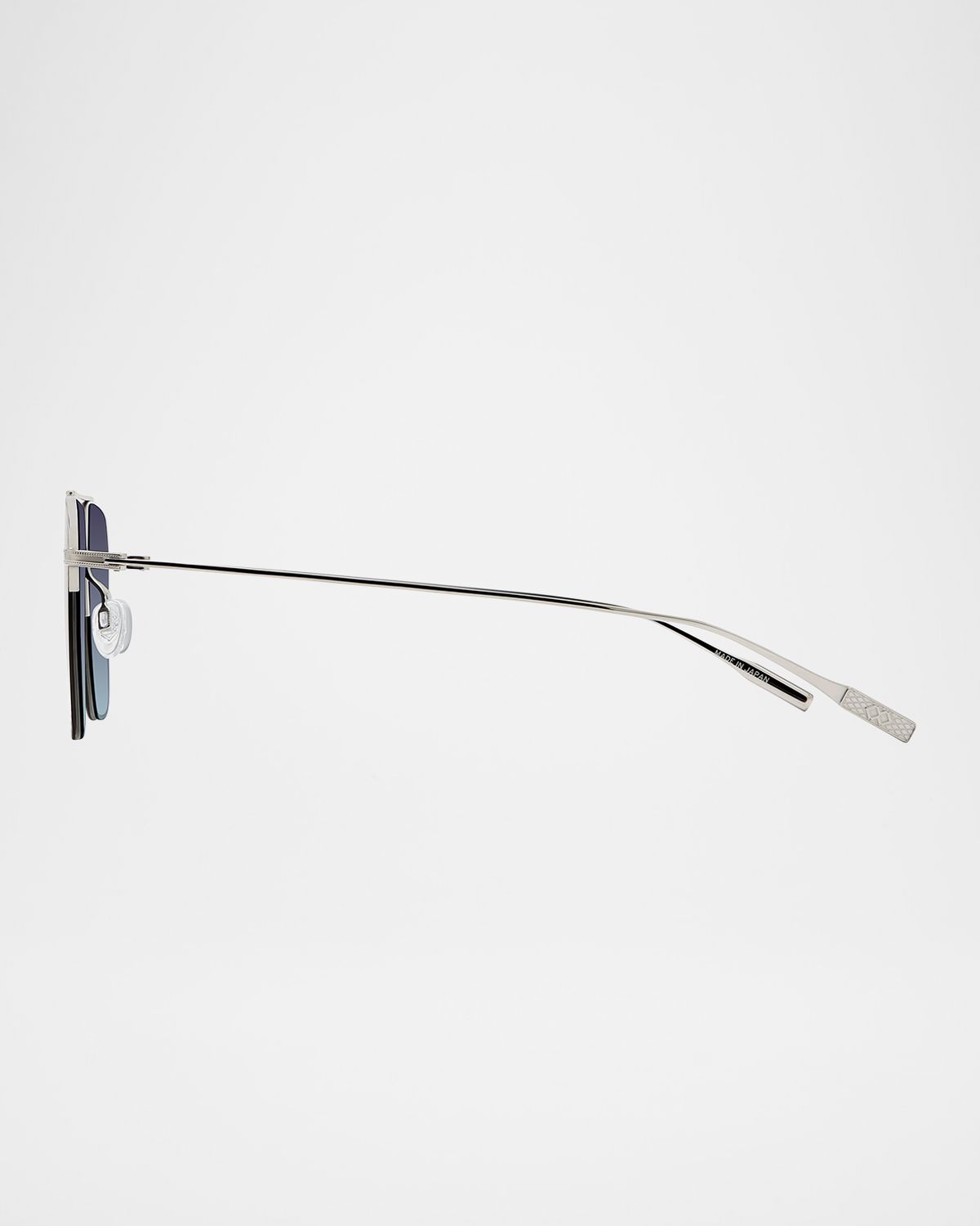 Barton Perreira Men 's Armstrong Titanium Aviator Sunglasses