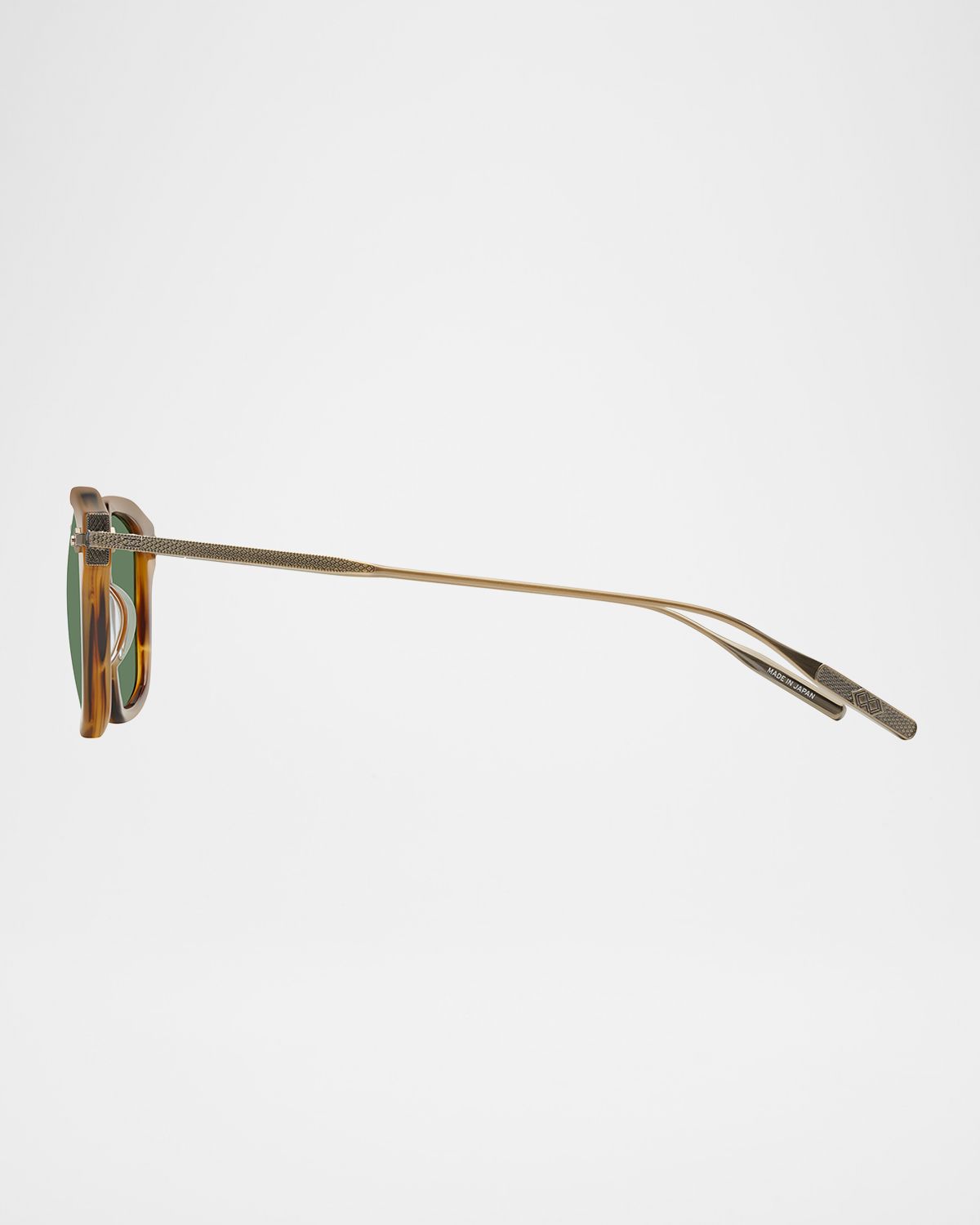 Barton Perreira Men 's Nolan Acetate & Titanium Square Sunglasses