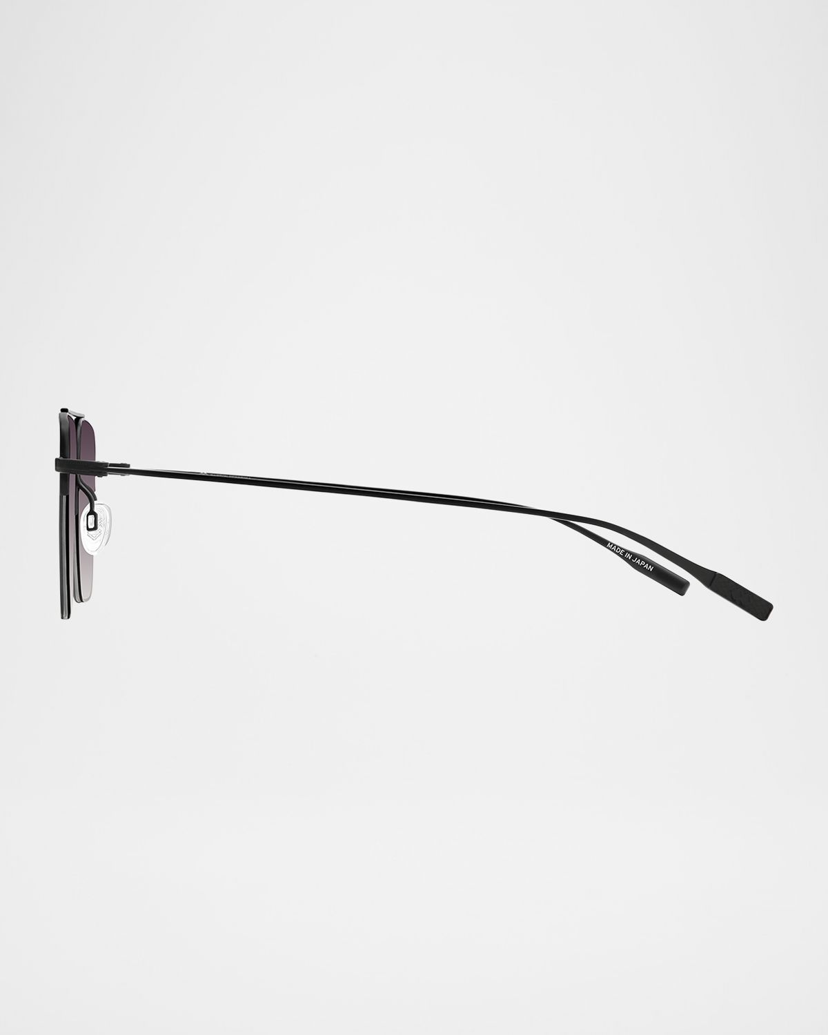 Barton Perreira Men 's Armstrong Titanium Aviator Sunglasses