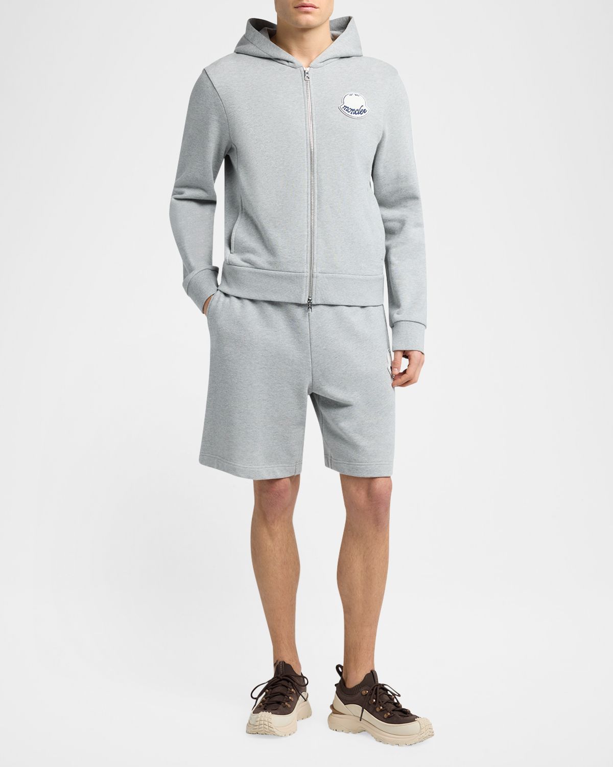 Moncler Men 's Cotton Drawstring Shorts