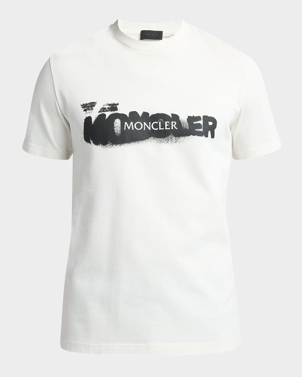 Moncler Men 's Graffiti Logo Graphic T-Shirt | Thumbnail 6 Moncler Men 's Graffiti Logo Graphic T-Shirt | Thumbnail 6