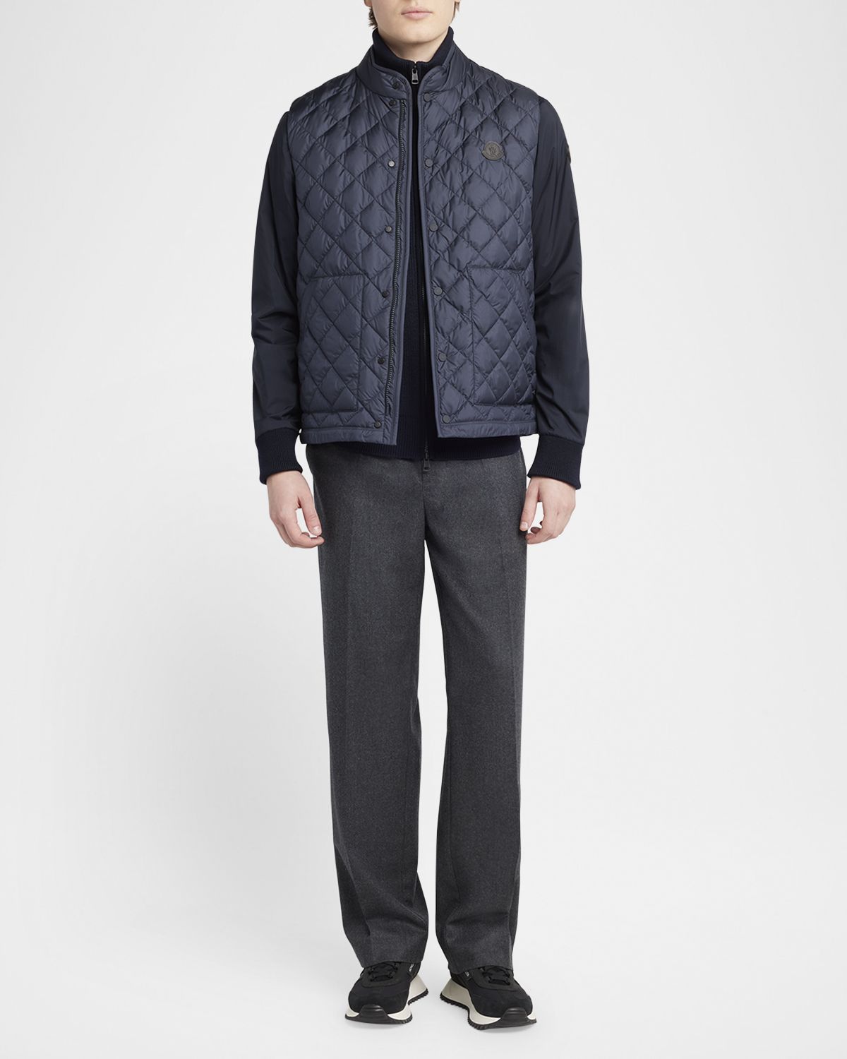 Moncler Men 's Lycope Down Quilted Vest