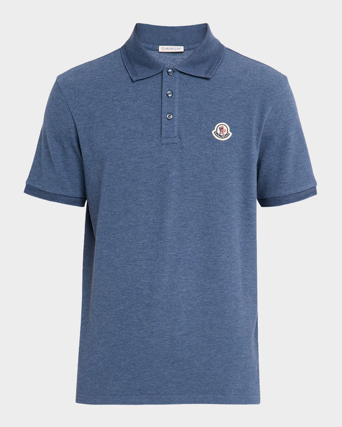 Moncler Men 's Chest-Logo Pique Polo Shirt | Thumbnail 6 Moncler Men 's Chest-Logo Pique Polo Shirt | Thumbnail 6