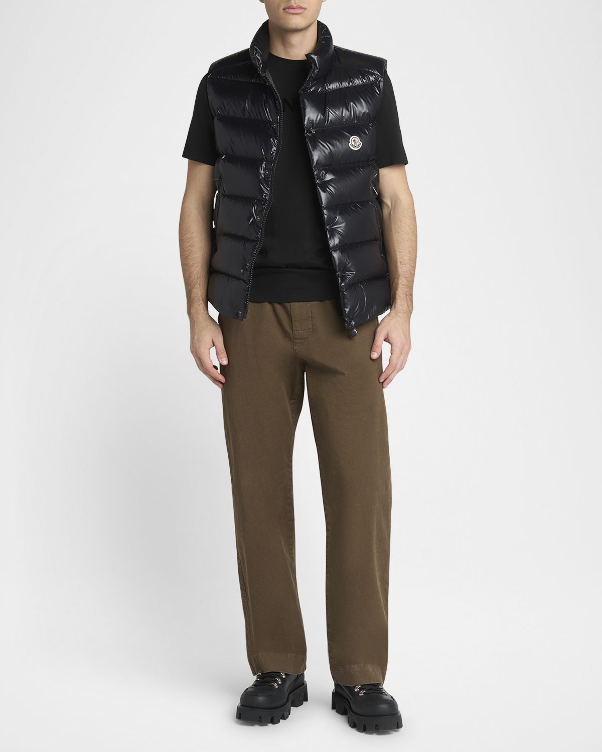 Moncler Men's Tibb Nylon Down Puffer Vest