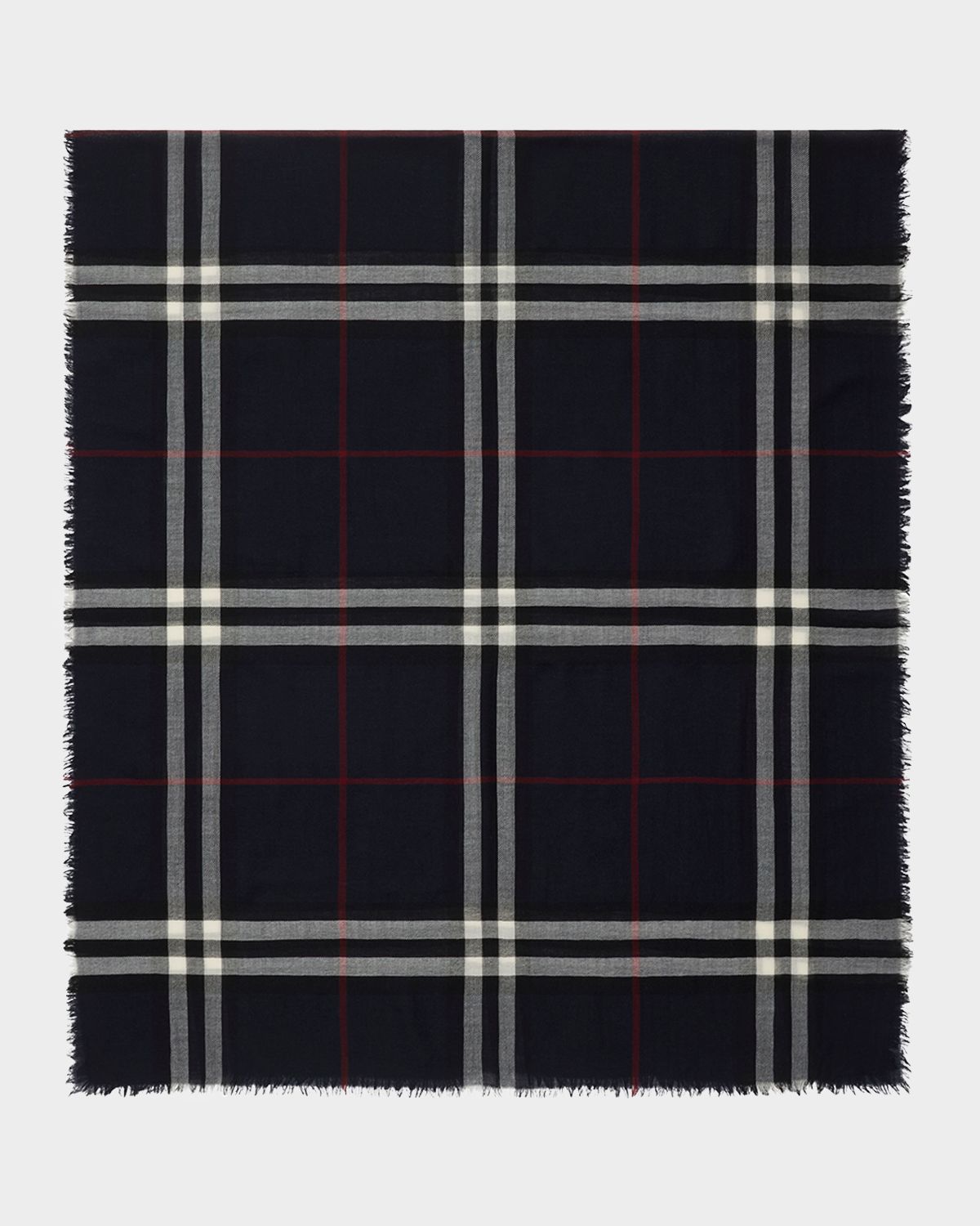 Burberry Men 's Wool Large Check Scarf