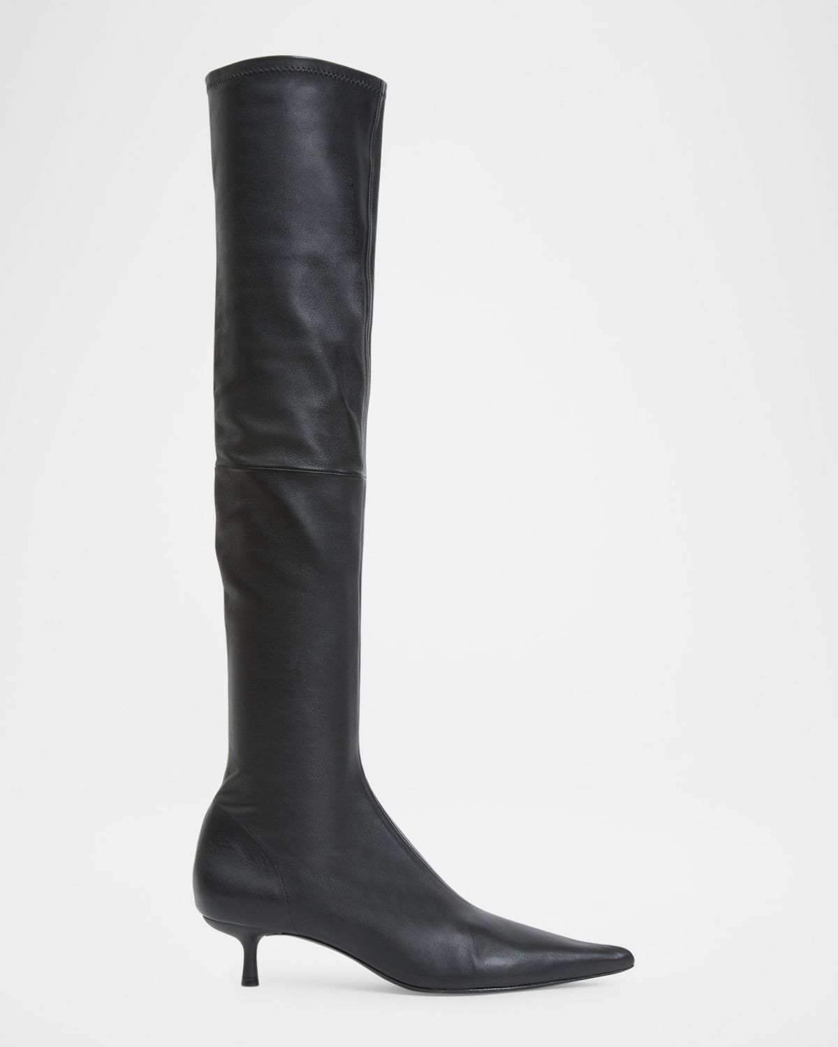 SIMKHAI Joni Stretch Leather Over-The-Knee Boots - Women's Shoes