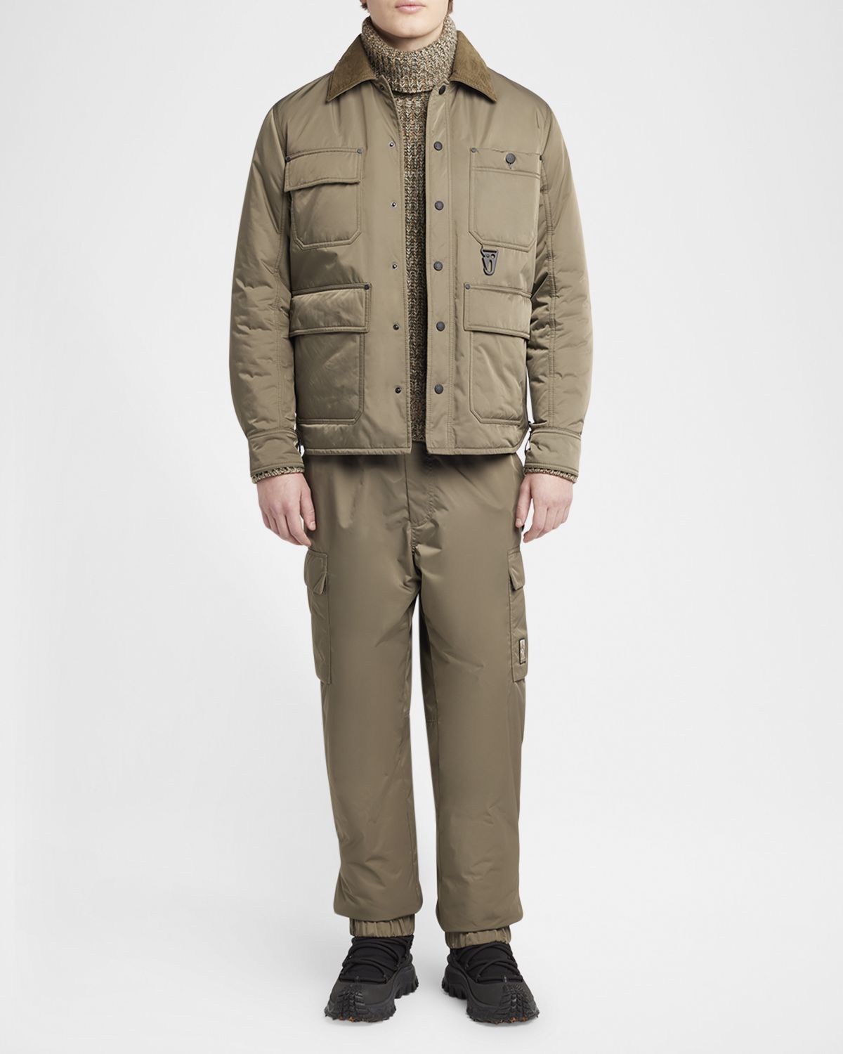Moncler Grenoble Men 's Waterton Padded Utility Jacket