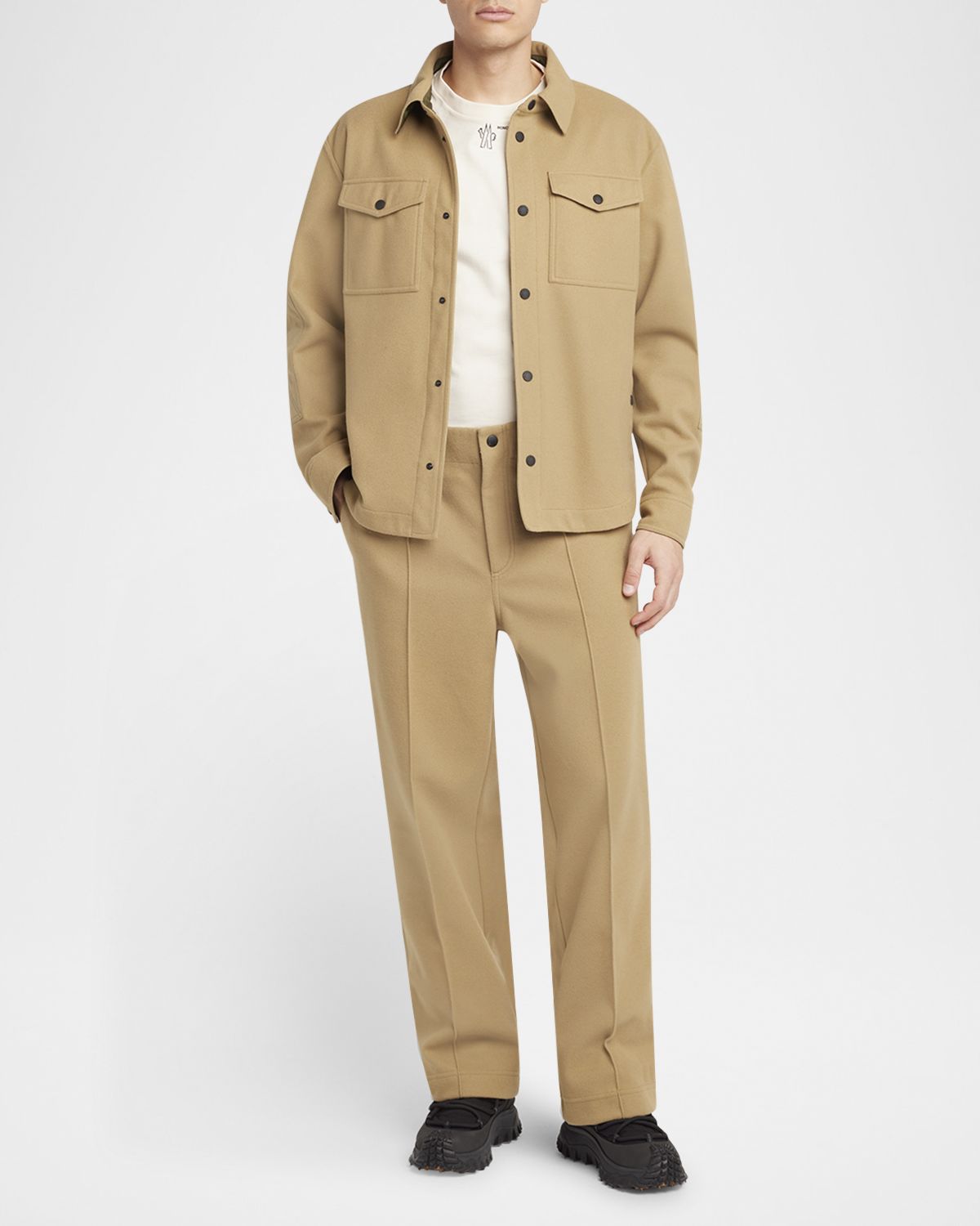 Moncler Grenoble Men 's Multi Pocket Brushed Sweatpants