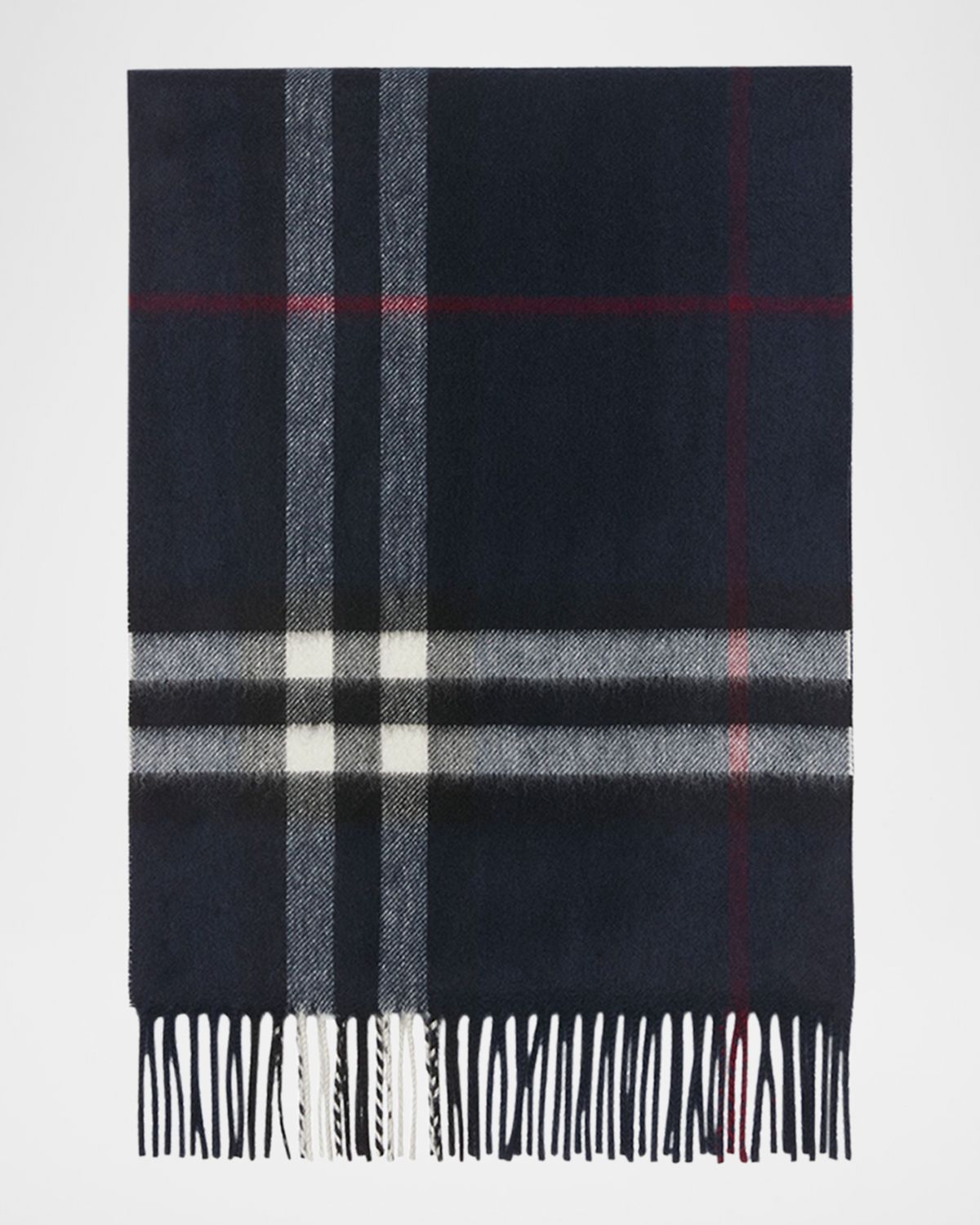 Burberry Men 's Cashmere Giant Check Scarf