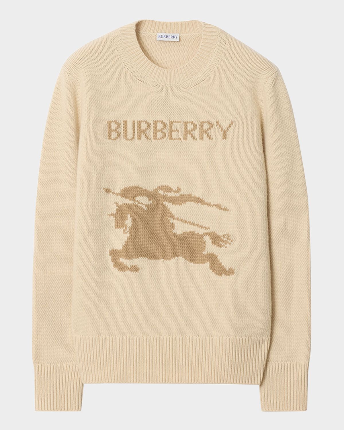 Burberry EKD Wool-Cashmere Crewneck Sweater | Thumbnail 6