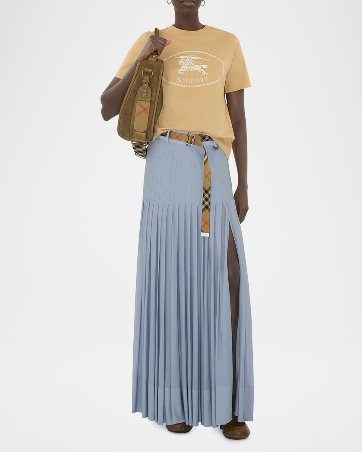 Burberry EKD Embroidered Short-Sleeve T-Shirt