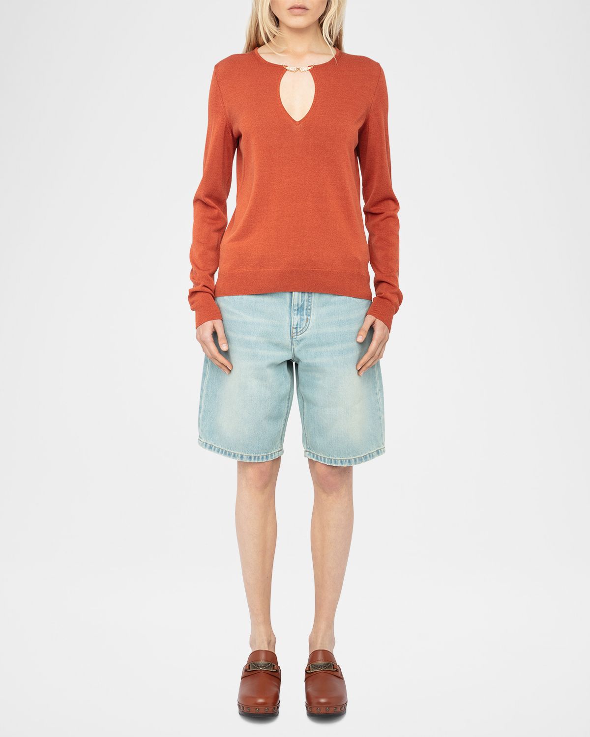 Zadig & Voltaire Sayan Cotton-Blend Sweater