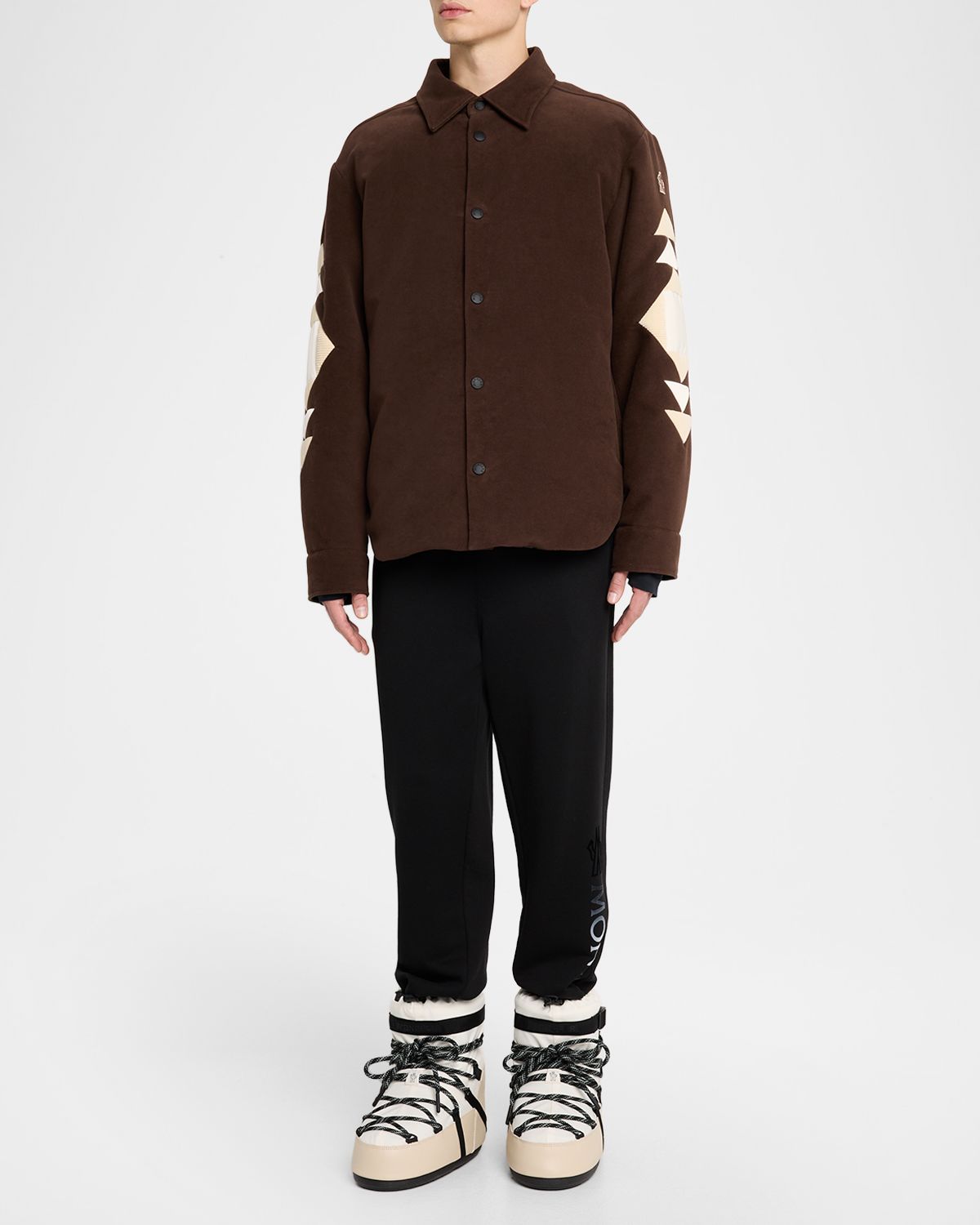 Moncler Grenoble Men 's Valley Giubbutto Down Shirt Jacket