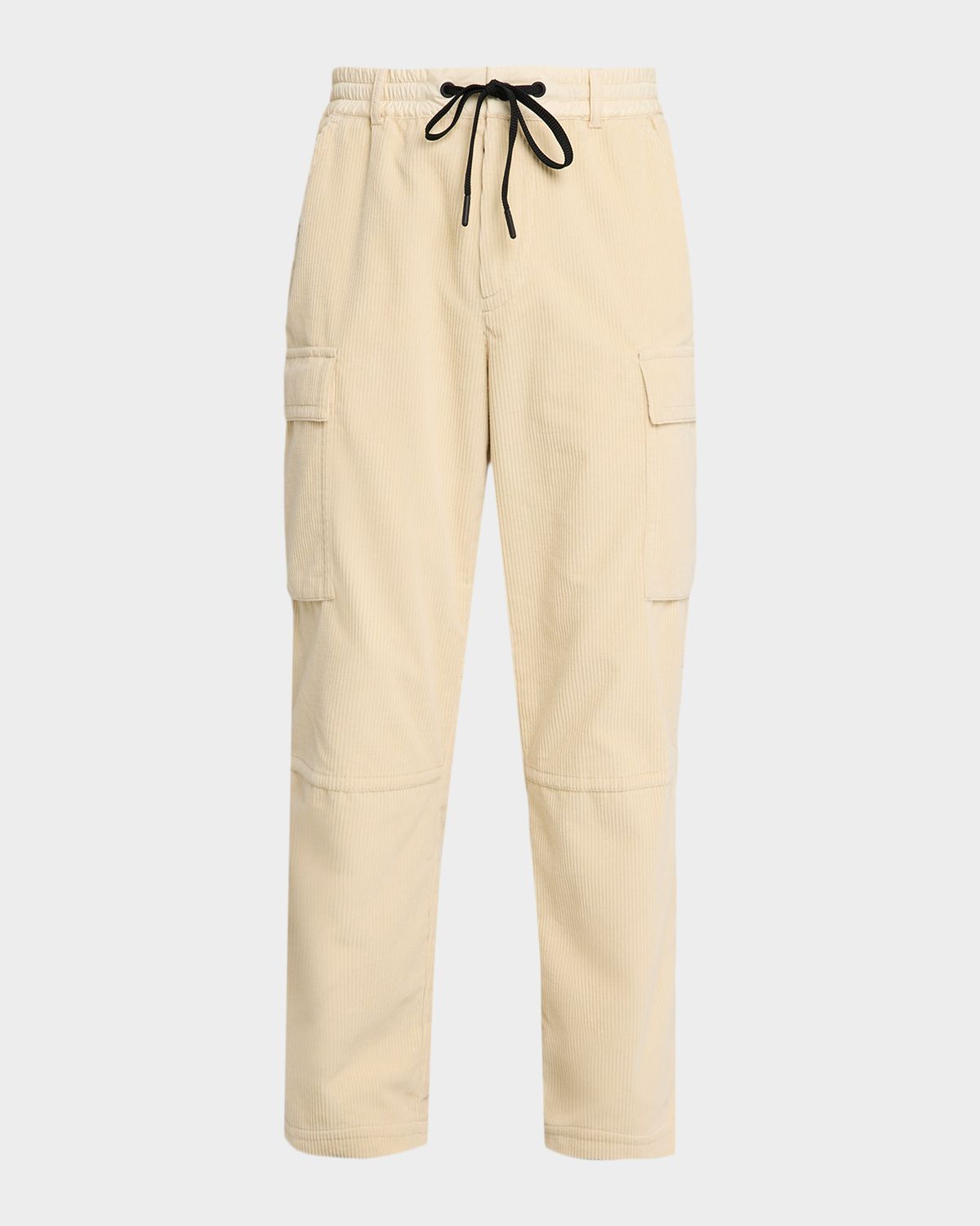 Moncler Grenoble Men 's Drawstring Corduroy Trousers