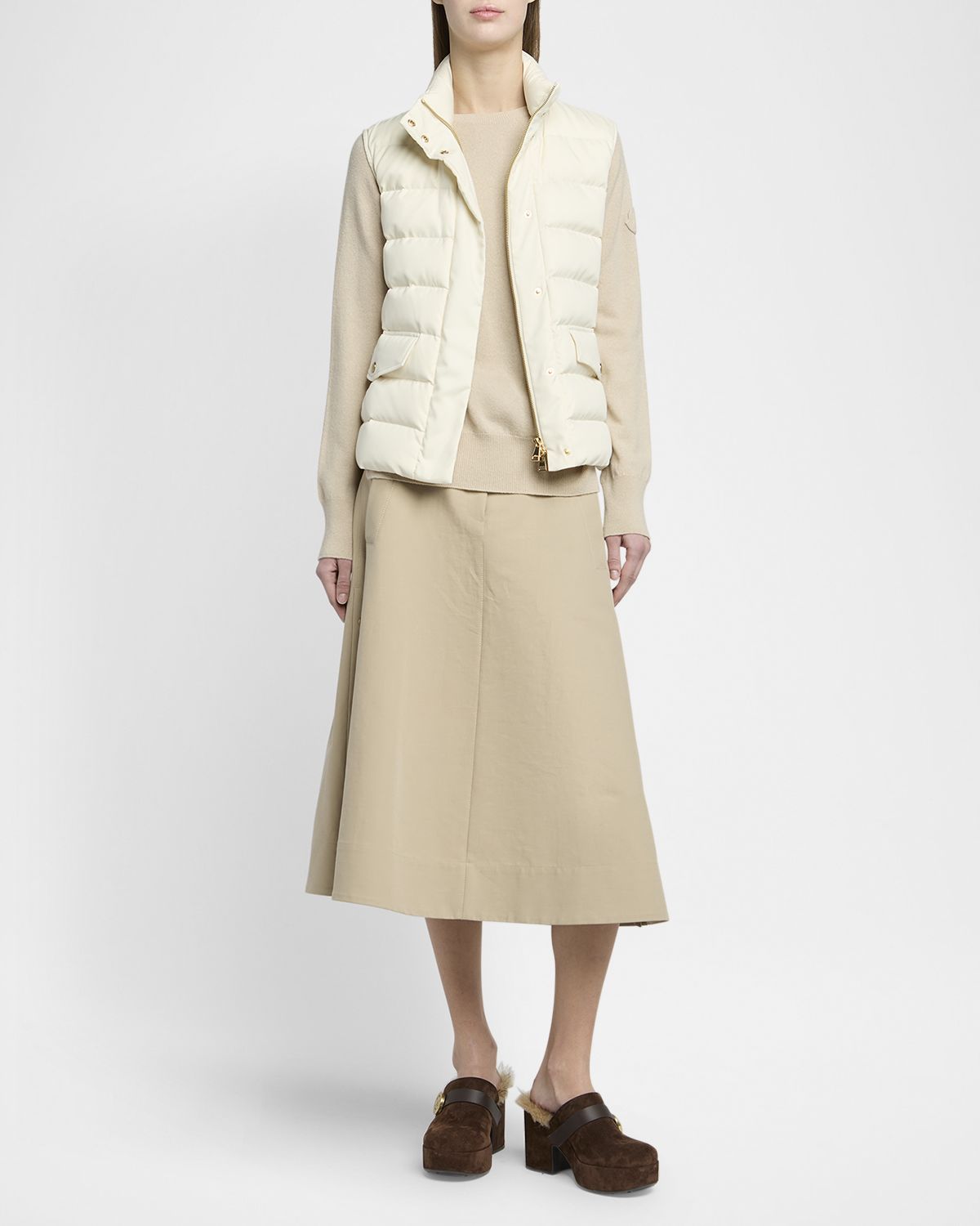 Moncler Belted Utility Skirt