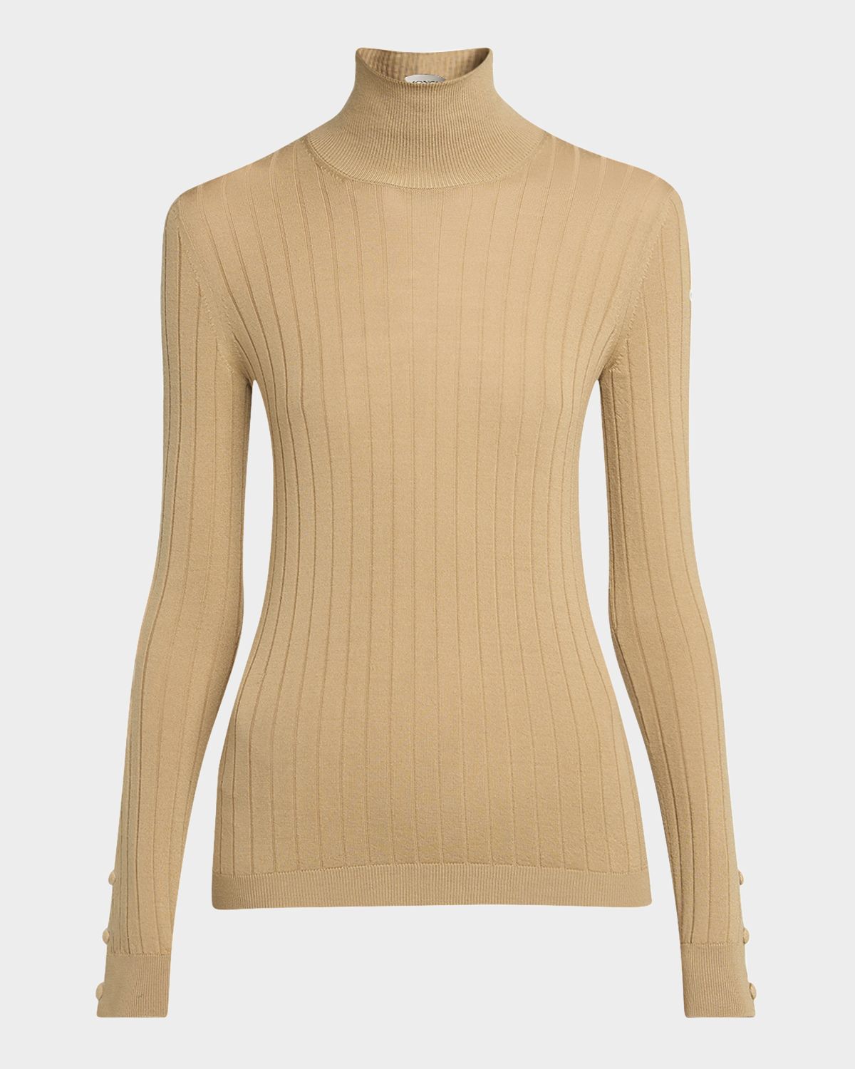 Moncler Wool-Cashmere Turtleneck Sweater