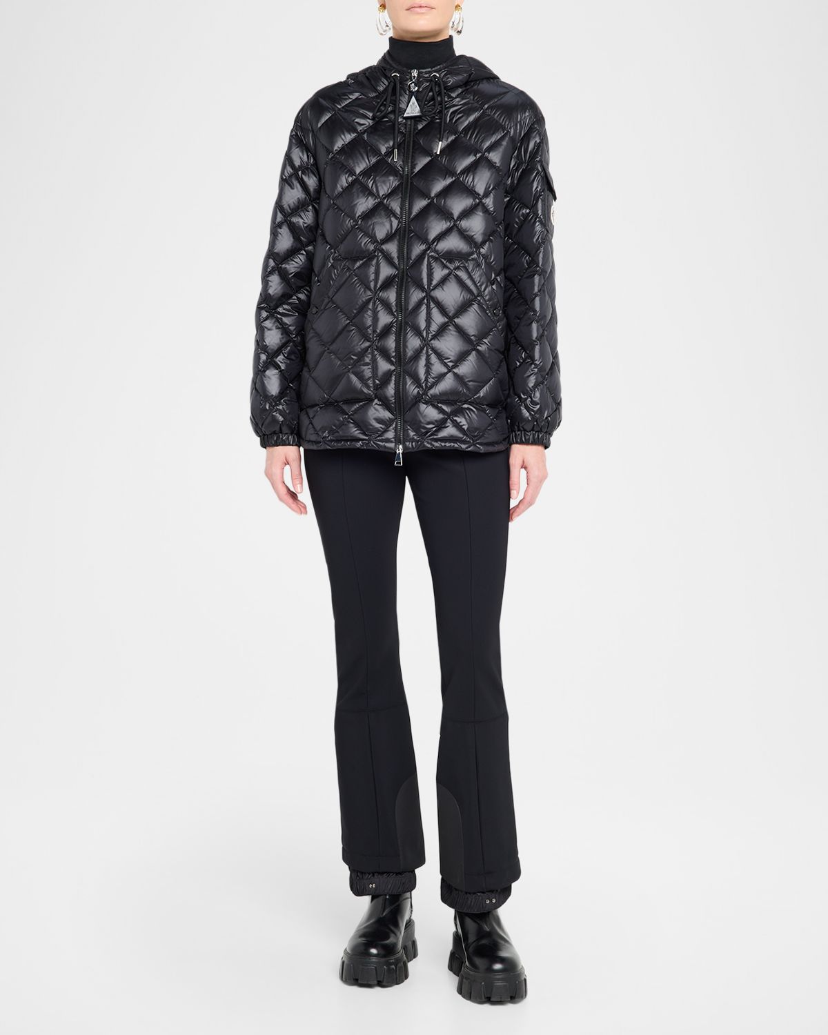 Moncler Short Padded Down Jacket