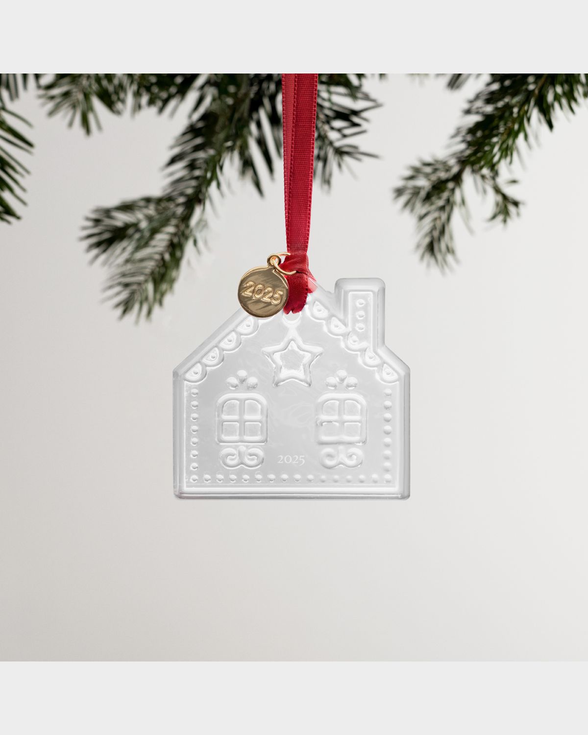 Orrefors Gingerbread House 2025 Annual Ornament | Thumbnail 6 Orrefors Gingerbread House 2025 Annual Ornament | Thumbnail 6