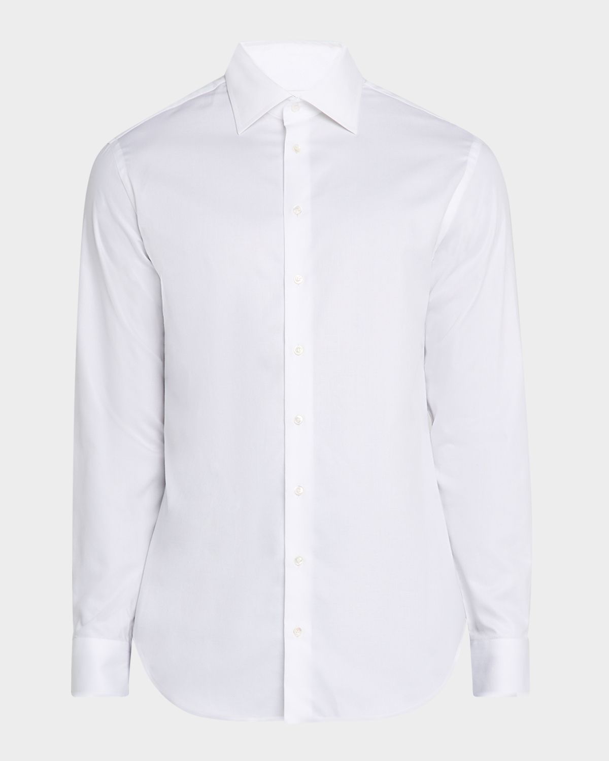 Giorgio Armani Men 's Cotton Tonal Dot Dress Shirt