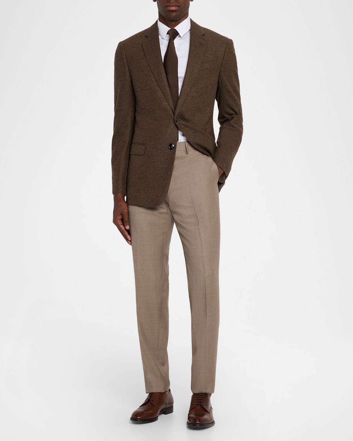 Giorgio Armani Men's Textured Wool and Cashmere G Line Sport Coat