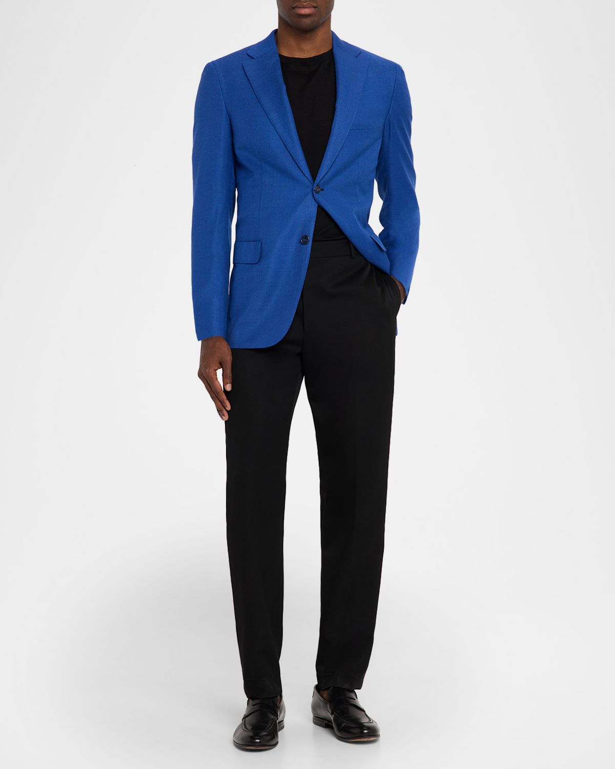Brioni Men 's Wool Tailored-Fit Single-Breasted Blazer