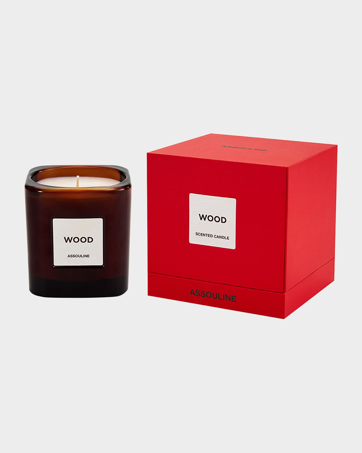 Assouline Wood Candle, 8 oz.
