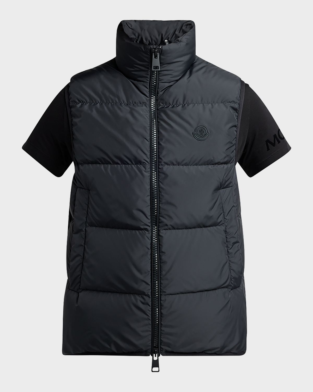 Moncler Men 's Gabas Short Sleeve Padded Vest