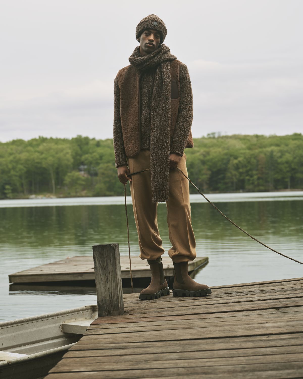 Moncler Men 's Wool & Alpaca-Blend Beanie