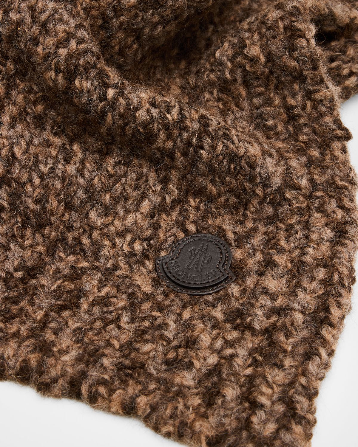 Moncler Men 's Edit Wool and Alpaca Blend Scarf