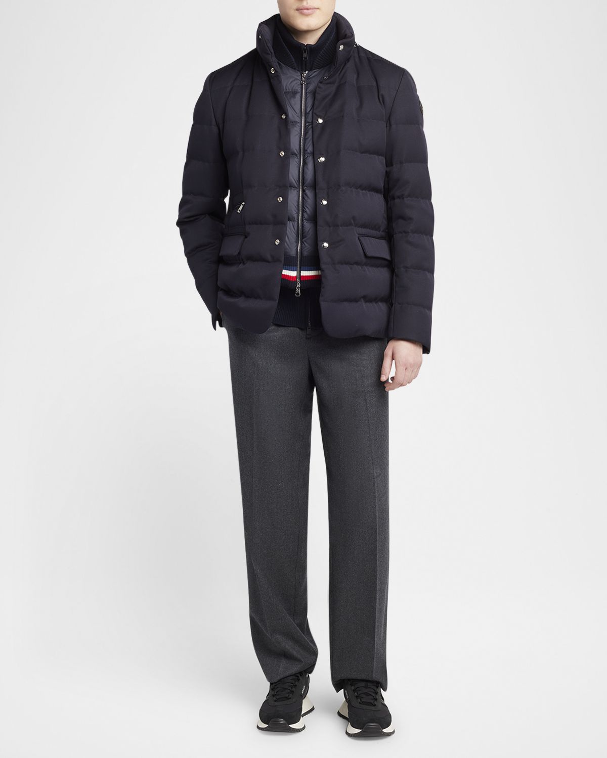 Moncler Men 's Bess Down Blazer Jacket