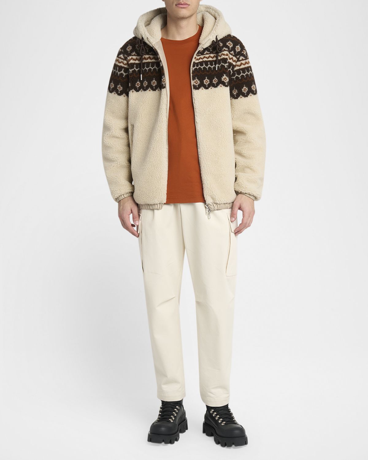 Moncler Men 's National Park Ranger Patch Crewneck T-Shirt