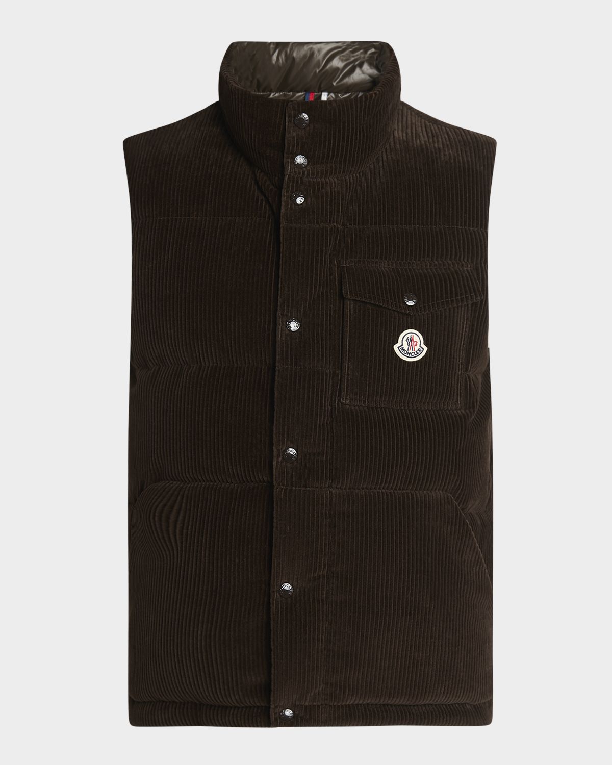 Moncler Men 's Agen Full-Zip Corduroy Vest