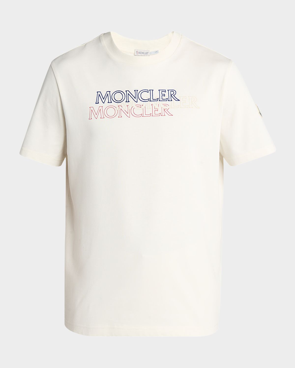 Moncler Men 's Logo Script Graphic T-Shirt
