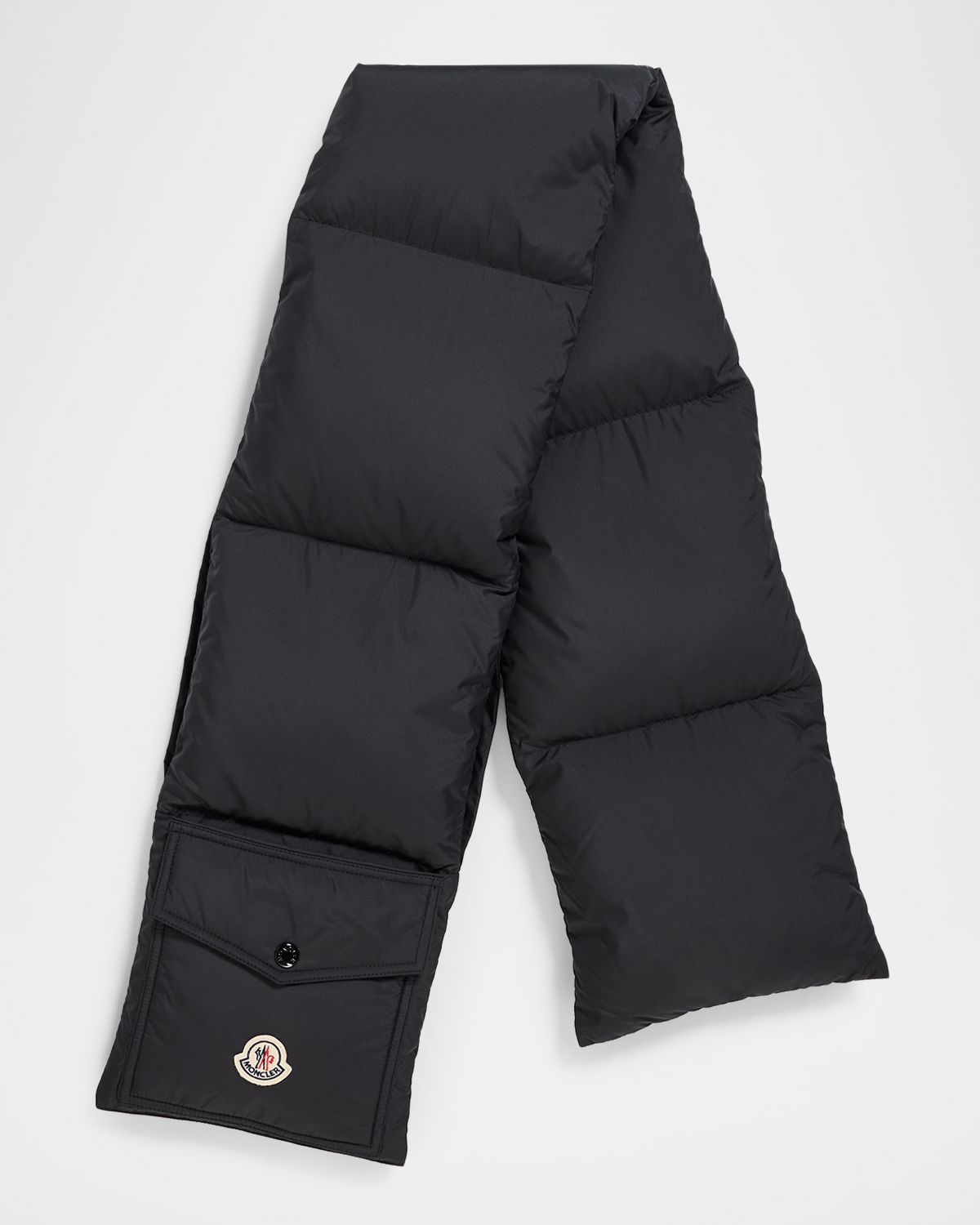 Moncler Men 's Packable Scarf with Pocket
