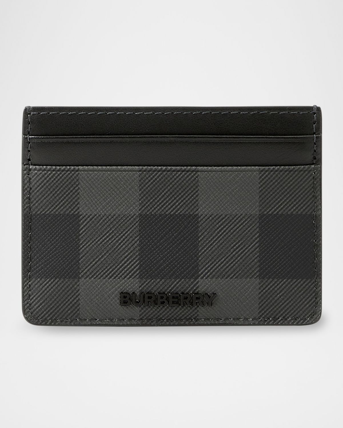 Burberry Men 's Sandon Check Card Holder