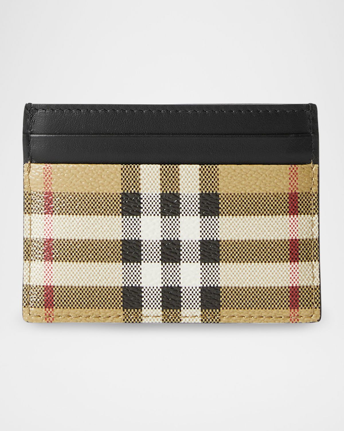 Burberry Men 's Sandon Vintage Check Card Holder