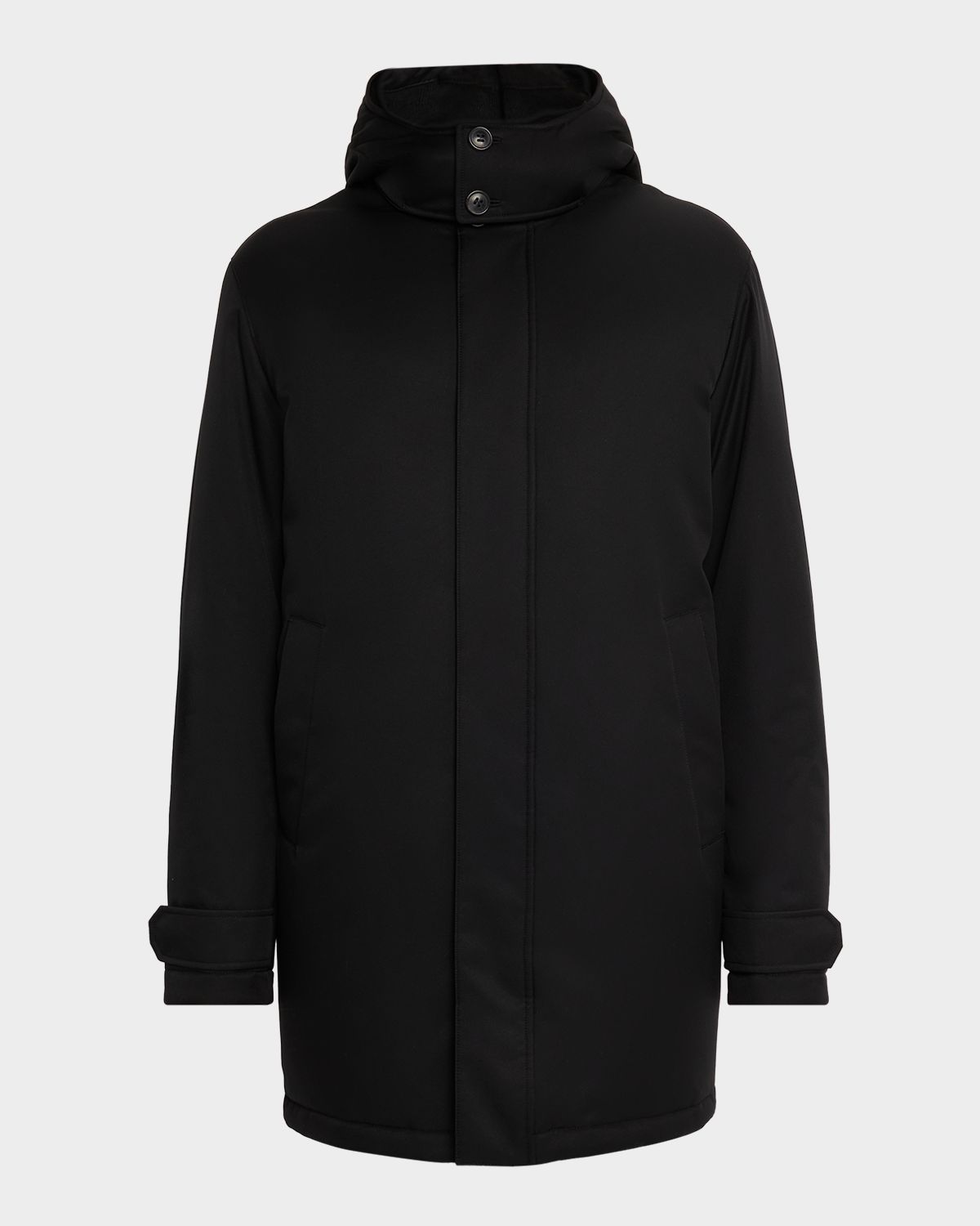 ZEGNA Men 's Padded Technical Parka Jacket