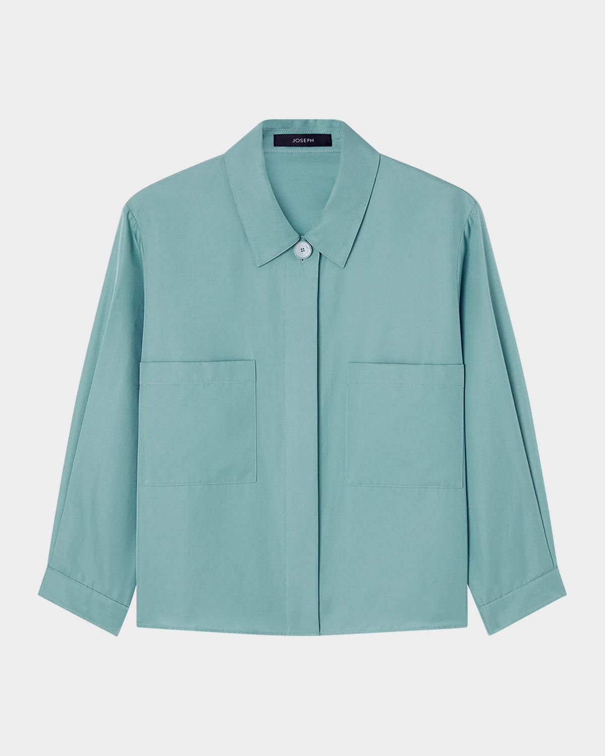 Joseph Satie Boxy Silk-Cotton Shirt | Thumbnail 7 Joseph Satie Boxy Silk-Cotton Shirt | Thumbnail 7