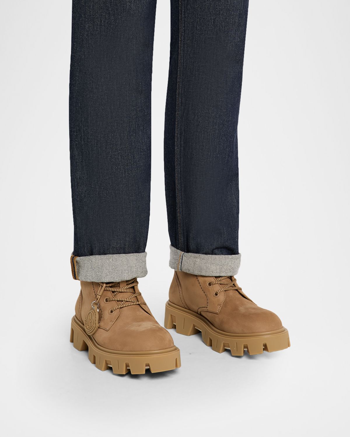 Moncler Men 's Peak City Lace Up Boots